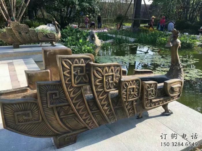 供應仿古孔雀雕塑 庭院彩繪雕塑 田間小品