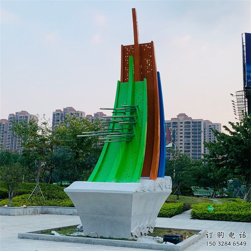 廣場帆船雕塑廠家，仿古景觀雕塑，仿古擺件