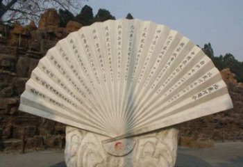 提供扇子雕塑廠家 烤漆大型雕塑 歐式扇形雕塑