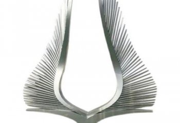 翅膀雕塑生產廠家，鏤空景觀雕塑，西方擺件