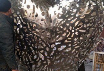 愛心雕塑制造廠家 噴水園林雕塑 政府雕塑