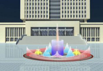 水景冷霧搖擺噴泉雕塑，循環(huán)噴水模式噴泉雕塑承接