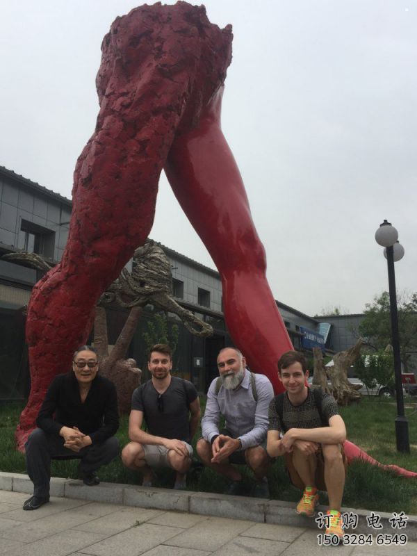 景區人字雕塑通用，陸地擺件，各類不銹鋼人字雕塑點擊