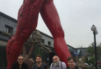 景區人字雕塑通用，陸地擺件，各類不銹鋼人字雕塑點擊