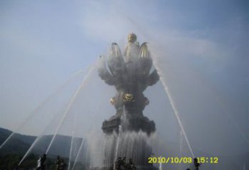 水景變頻噴泉雕塑，水景噴泉雕塑預(yù)定