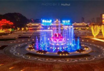 蓮花雕塑定制，景觀雕塑，廣場蓮花噴泉雕塑展品