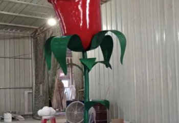 花朵月季雕塑制造商,景觀雕塑,裝飾月季花朵雕塑精品