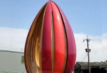 郁金香雕塑定價,街景小品,不銹鋼郁金香雕塑工廠