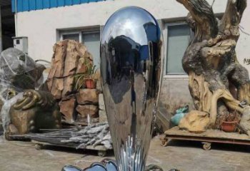 海浪雕塑制造商,城區小品,不銹鋼海浪紋雕塑定制