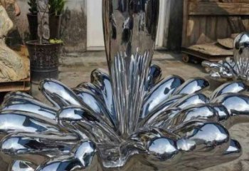 海浪紋雕塑標準,彩鋼制作,不銹鋼海浪紋雕塑優價