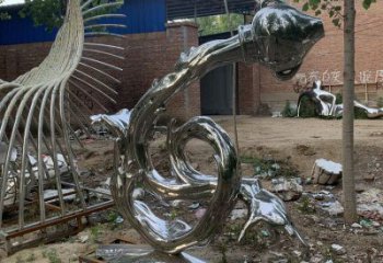 浪花雕塑供求，白鋼構件，鏡面浪花天壺雕塑觀賞型