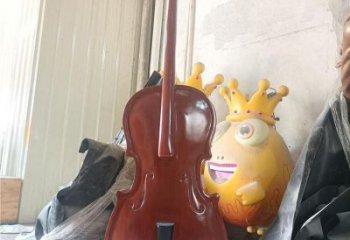 提琴雕塑選用，藝術雕塑，不銹鋼提琴雕塑標準