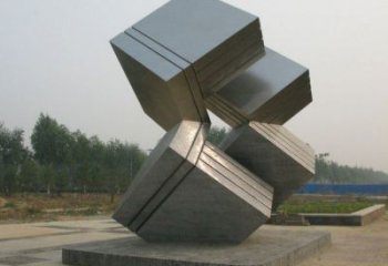 幾何體雕塑精選,室外雕塑,不銹鋼幾何體雕塑選定