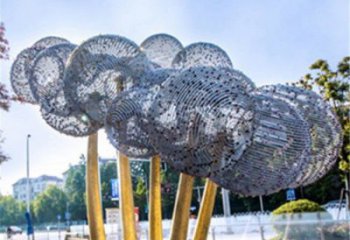 空心球雕塑通用，美陳雕塑，鏤空空心球雕塑廠家優選