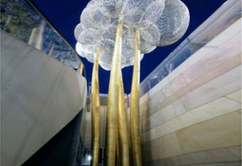 空心球雕塑制造，標識雕塑，地產鏤空空心球雕塑優選