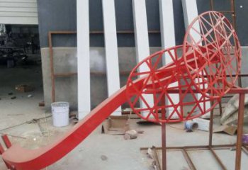 大型遮陽樹雕塑制作，花園小品，不銹鋼遮陽樹雕塑廠家