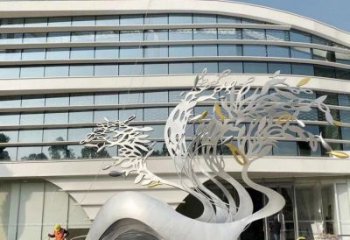 鏤空樹雕塑常用，街道標識，不銹鋼樹雕塑常用