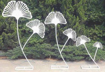 銀杏葉雕塑承接，廣場系列，不銹鋼銀杏葉雕塑標(biāo)準(zhǔn)