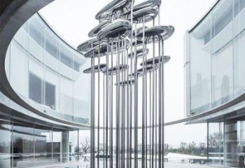 祥云雕塑訂做供需，景區雕塑，不銹鋼祥云雕塑定價