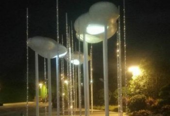 祥云雕塑供需，廣場雕塑，城市不銹鋼祥云雕塑選用