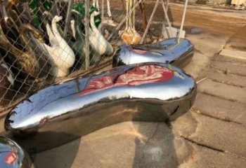 房地產坐凳雕塑，仿古景觀雕塑，鏡面制造