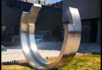 月亮船雕塑供給,中式工藝,不銹鋼月亮船雕塑精品