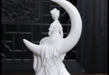 月亮雕塑工程選用,美陳雕塑,月亮仙子雕塑廠家專供