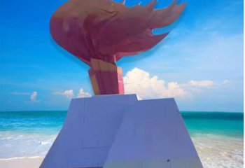 火炬雕塑通用，街景小品，不銹鋼火炬雕塑制造