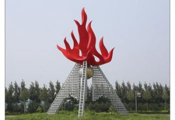 水景火炬雕塑