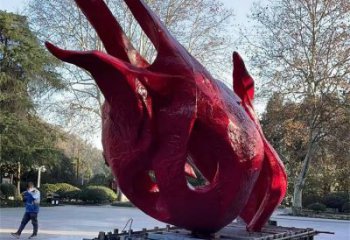 火焰雕塑觀賞型,街景小品,不銹鋼火焰雕塑常用