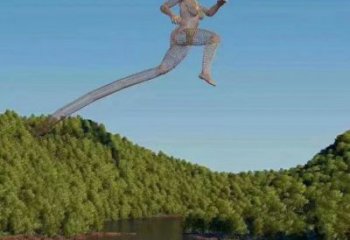 鏤空人物雕塑定價，街頭雕塑，烤漆鐵藝人物雕塑廠家