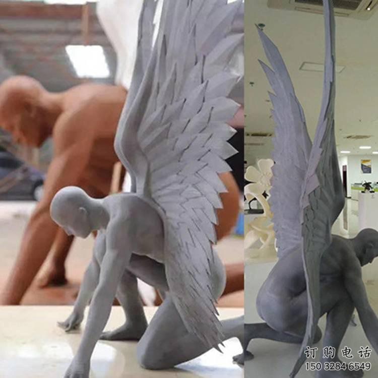 鳥翅雕塑工廠標準，多彩藝術，不銹鋼鳥翅雕塑供應