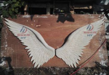 景觀鳥翅雕塑精選，陸地擺件，公園不銹鋼鳥翅雕塑精品