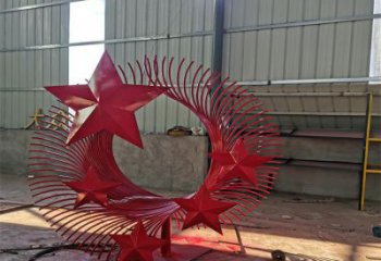 鏤空鳥翅雕塑承接，城市裝飾，大型不銹鋼鳥翅雕塑生產(chǎn)商