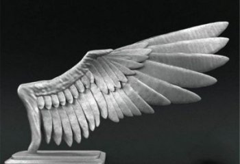 現(xiàn)代鳥翅雕塑定制，中式工藝，不銹鋼鳥翅雕塑造型優(yōu)價(jià)