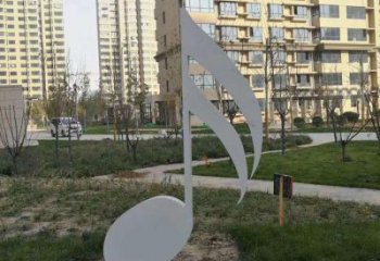 鋼管樂譜雕塑