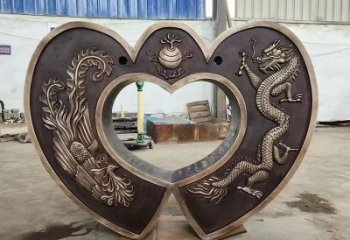 社區鎖子雕塑常用，景觀概念，不銹鋼鎖子雕塑展品