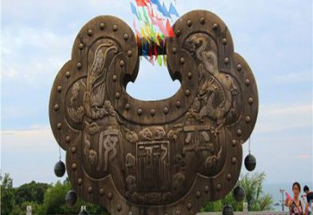 鎖子雕塑供求，白鋼構件，彩色鎖子雕塑觀賞型