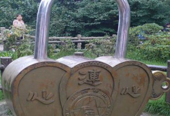 同心鎖雕塑景觀制造，街景小品，鎖子雕塑優(yōu)價(jià)