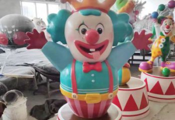 銅陵公園小丑雕塑