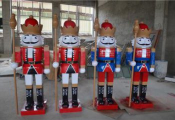 六安公園撲克雕塑