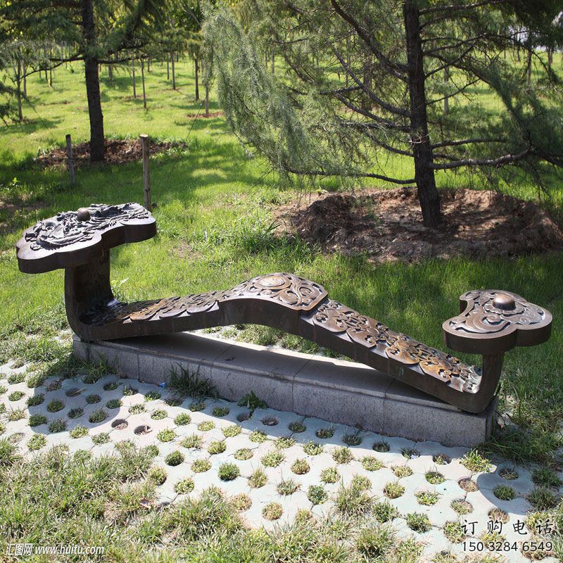 酒泉景觀如意雕塑優選，陸地擺件，園林如意雕塑供應