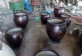 洛陽鑄銅缸雕塑訂購