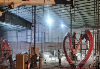 佳木斯景觀love雕塑選定，美陳雕塑，現代燈光love雕塑優選