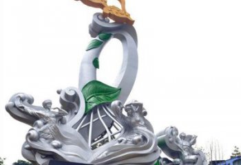 宜昌蘭花雕塑承接，城市裝飾，大型蘭花花朵雕塑公司