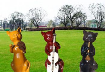 武漢風(fēng)景區(qū)機(jī)器貓雕塑