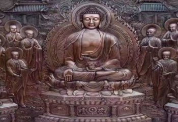 永州鍛銅浮雕常用，寺廟景觀，黃銅佛像浮雕生產商