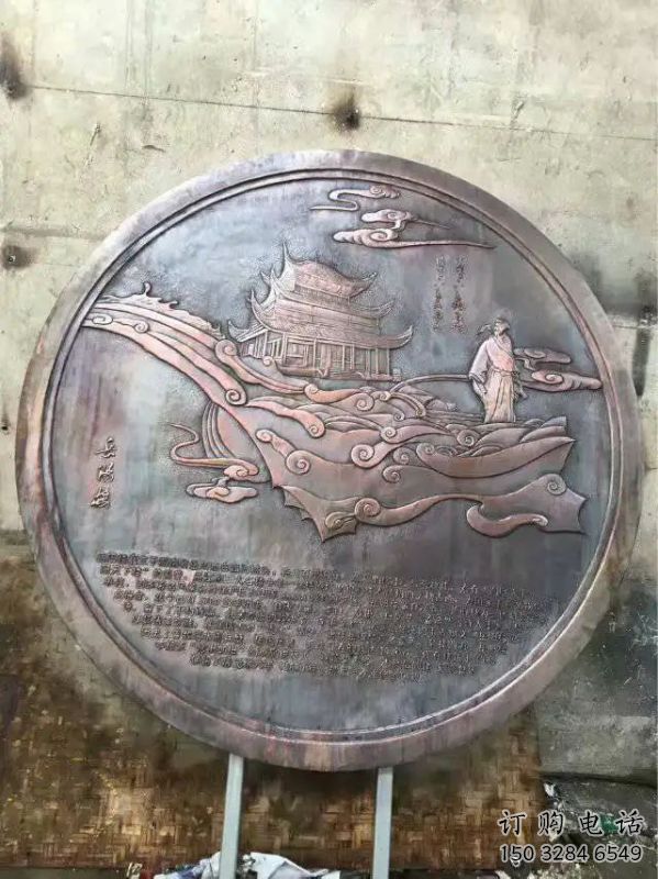 常州純銅浮雕專供，城堡雕塑，城堡浮雕生產(chǎn)廠家