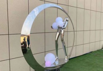 九臺(tái)仙子雕塑展品，公園小品，景觀圓環(huán)仙子雕塑生產(chǎn)商