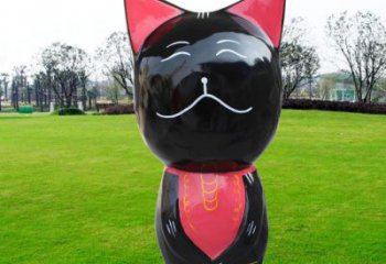 吉林廣場小貓雕塑，動物擺件，仿古工藝